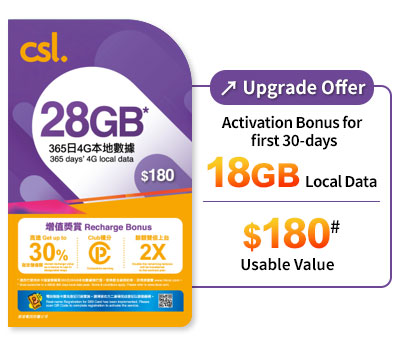 csl. Local Prepaid SIM $180, , large image number 1
